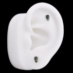 Hélix Calanthe (16G – 8mm) – Titanio G.I. – Piercing Colombia