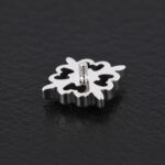 Hélix Aura (16G – 8mm) – Titanio G.I – Piercing Colombia
