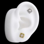 Hélix Aura (16G – 8mm) – Titanio G.I – Piercing Colombia