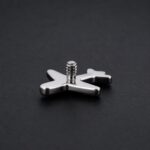 Hélix Avión (16G – 8mm) – Titanio G.I – Piercing Colombia