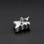Hélix Cintra (16G – 8mm) – Titanio G.I. – Piercing Colombia