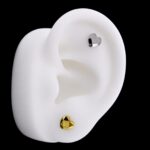 Hélix Origami (16G – 8mm) – Titanio G.I. – Piercing Colombia