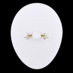 Par Pezonera Ágatha (14G – 16mm) – Titanio G.I. – Piercing Colombia