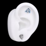 Hélix Dolphin (16G - 8mm) – Titanio G.I – Piercing Colombia