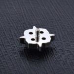 Hélix Cariaco (16G – 8mm) – Titanio G.I. – Piercing Colombia