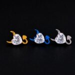 Hélix Devil (16G – 8mm) – Titanio G.I. – Piercing Colombia