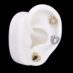 Hélix Baratheon (16G – 8mm) – Titanio G.I. – Piercing Colombia