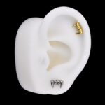 Hélix Tusk (16G – 8mm) – Titanio G.I. – Piercing Colombia
