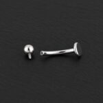 Banana Rook Básica (16G – 8mm) – Titanio G.I. – Piercing Colombia