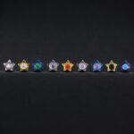 Hélix Star Glass (16G – 8mm) – Titanio G.I. – Piercing Colombia