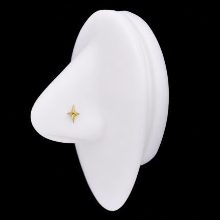 Nostril Destello 20G en titanio grado implante – Piercing Nariz
