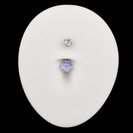 Ombligo Prism 14G 10mm en titanio grado implante – Piercing Ombligo