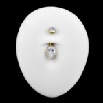 Ombligo Skyfall (14G – 10mm) – Titanio G.I. – Piercing Colombia