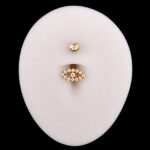 Ombligo Ojo Turco (14G – 10mm) – Titanio G.I. – Piercing Colombia