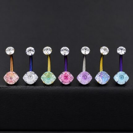 Ombligo Prism 14G 10mm en titanio grado implante – Piercing Ombligo