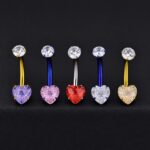 Ombligo Fancy (14G – 10mm) – Titanio G.I. – Piercing Colombia