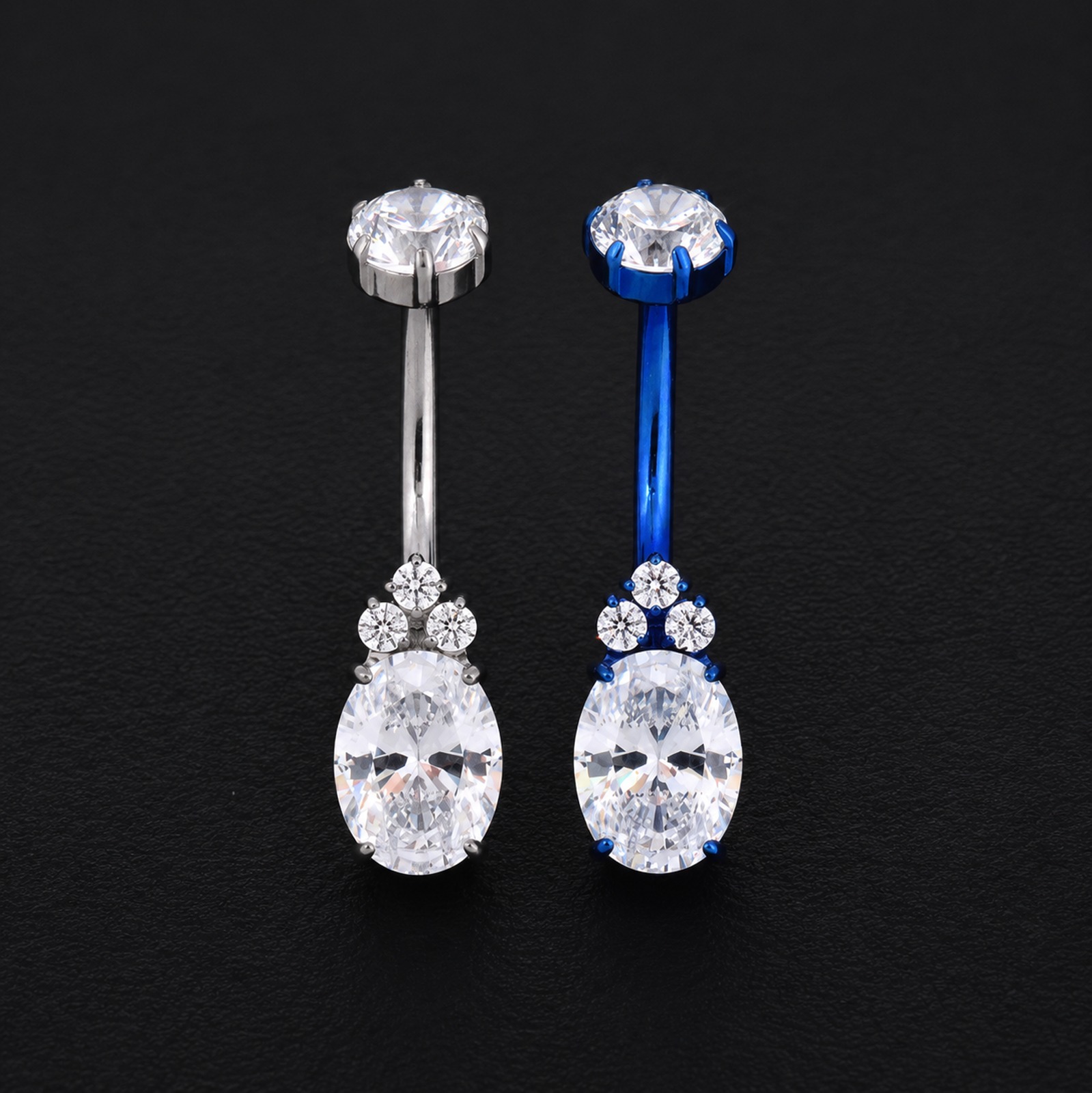Piercing Ombligo - Piercing de ombligo (6) Ombligo Beauty (14G – 10mm) – Titanio G.I. – Piercing Colombia