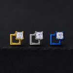 Hélix Teseracto (16G – 8mm) – Titanio G.I. – Piercing Colombia