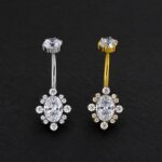 Ombligo Cairo (14G – 10mm) – Titanio G.I. – Piercing Colombia