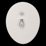 Ombligo Cairo (14G – 10mm) – Titanio G.I. – Piercing Colombia