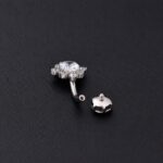 Ombligo Cairo (14G – 10mm) – Titanio G.I. – Piercing Colombia