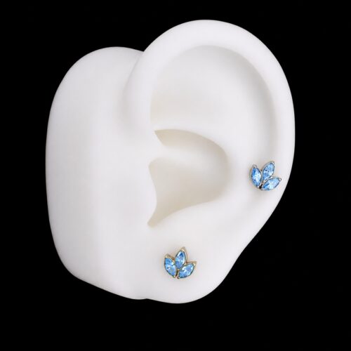 Hélix Perséfone (16G – 8mm) – Titanio G.I. – Piercing Colombia