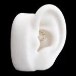Aro Clicker Layra (16G - 8mm) - Titanio G.I. – Piercing Colombia