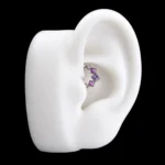 Aro Clicker Sabrina (16G - 8mm) - Titanio G.I. – Piercing Colombia