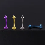 Banana Spike (16G - 8mm) - Titanio G.I. – Piercing Colombia