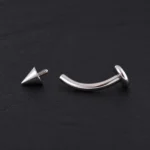 Banana Spike (16G - 8mm) - Titanio G.I. – Piercing Colombia