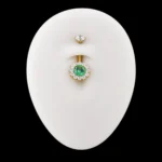 Belly Peonías (14G - 10mm) - Titanio G.I. – Piercing Colombia