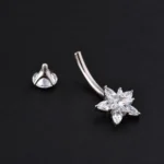 Belly Super Stars (14G - 10mm) - Titanio G.I. – Piercing Colombia