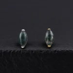 Hélix Astro Verde Musgoso (16G - 8mm) - Titanio G.I. – Piercing Colombia