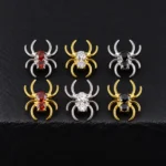 Hélix Black Widow (16G - 8mm) - Titanio G.I. – Piercing Colombia