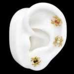 Hélix Black Widow (16G - 8mm) - Titanio G.I. – Piercing Colombia