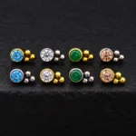 Hélix Fame (16G - 8mm) - Titanio G.I. – Piercing Colombia