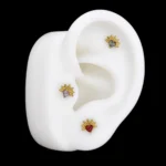 Hélix Miracles Corazón (16G - 8mm) - Titanio G.I. – Piercing Colombia