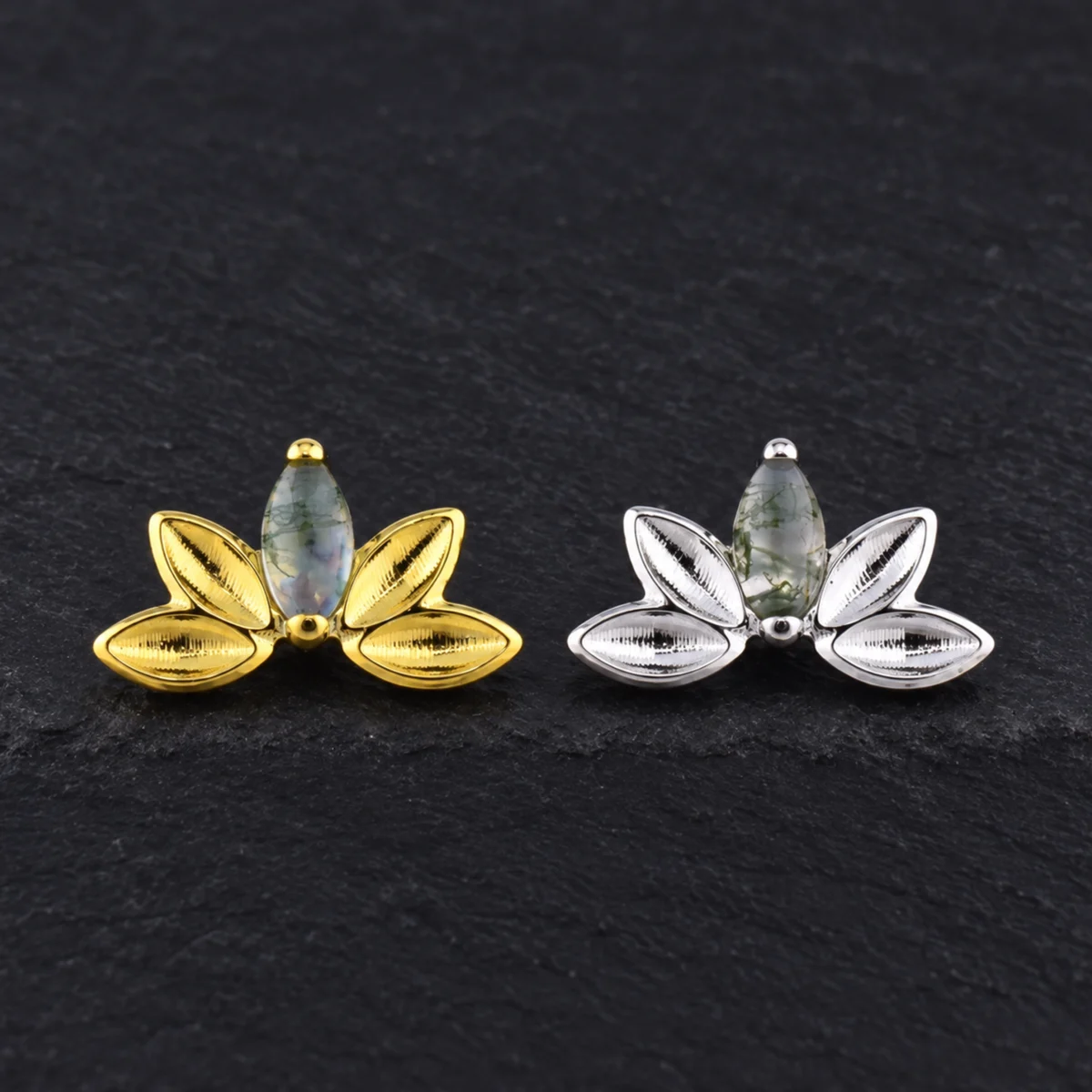 helix-ninfea-titanio Hélix Ninfea (16G - 8mm) - Titanio G.I. – Piercing Colombia