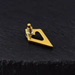 Hélix Planchette (16G - 8mm) - Titanio G.I. – Piercing Colombia