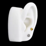 Labret Punta 4mm (16G - 8mm) - Titanio G.I. – Piercing Colombia