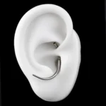 Taper Curvo (14G - 30mm) - Titanio G.I. – Piercing Colombia